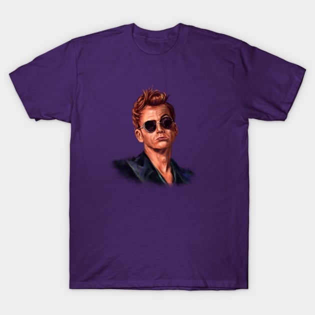 Crowley T-Shirt by mayyaflowers